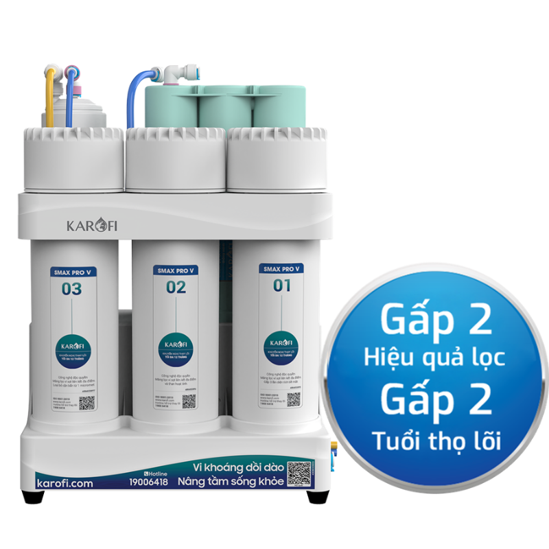 Máy lọc nước Karofi KAQ-U05 Pro