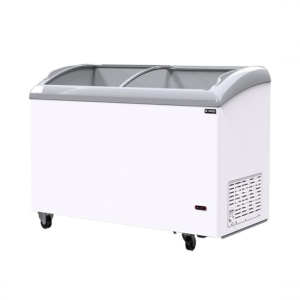 Tủ Đông Sanden Intercool SNC-0435 Mặt Kính 420 Lít