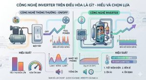 Công nghệ Inverter trên điều hòa là gì?
