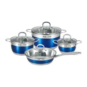 Bộ Nồi Chảo Kalite KL-336 Inox Cao Cấp Đáy 5 Lớp