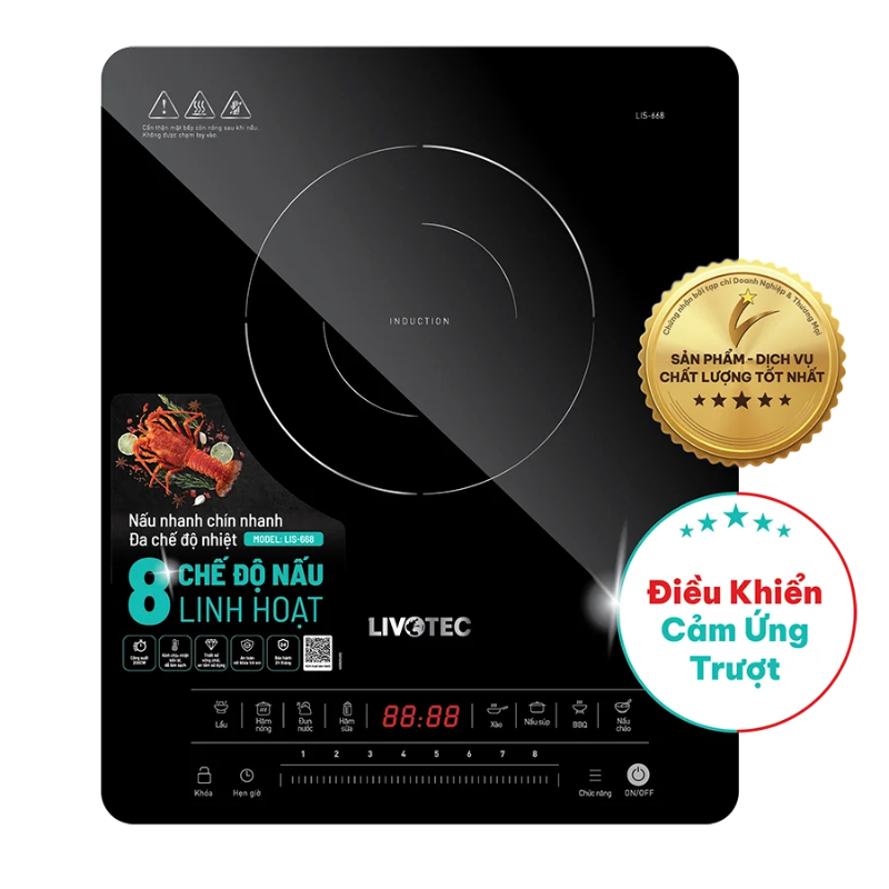 Bếp Điện Từ Livotec LIS-668