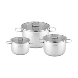 Bộ Nồi Inox Lumias NOVA Cookware 3 Món Cao Cấp